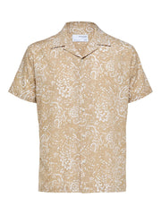 Selected Homme Reg-Air Shirt - Oatmeal