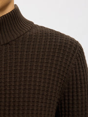 Selected Homme - Half Zip Knit in Delicioso