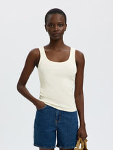 Selected Femme Anna Organic Cotton U-Neck Tank Top