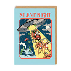 Ohh Deer Silent Night Christmas Card