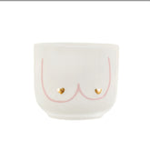 Sass & Belle Mini Girl Power Boobies White Planter