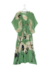One Hundred Stars String Dress Stork Pea Green