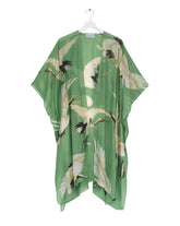 One Hundred Stars Stork Pea Green Throwover
