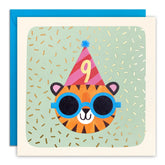 James Ellis Age 9 Tiger Birthday Card