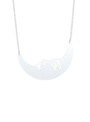 Tatty Devine - La Luna Moon Small Necklace