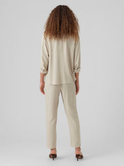 Vero Moda Jesmilo Ankle Pants - Silver Lining