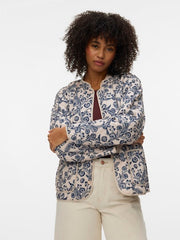 Vero Moda Clara Jacket- Pumice Stone/ Paisley