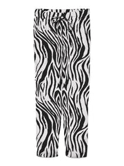 Vero Moda Jesmilo Ankle Pants - Silver Lining/Sina Zebra