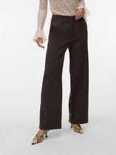 Vero Moda Bestie Wide Pant - Chocolate Torte/Melange