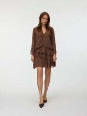 Vero Moda Seven Dress - Cocoa Brown