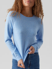 Vero Moda Doffy Jumper - Little Boy Blue