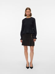 Vero Moda - Hennesy Short Skirt in Chocolate Torte