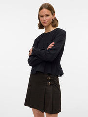 Vero Moda - Hennesy Short Skirt in Chocolate Torte