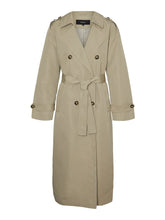 Vero Moda Chloe Long Trench Coat - Laurel Oak