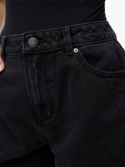 Vero Moda - Zuri Loose Shorts - Black Denim