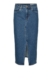 Vero Moda Veri Denim Skirt - Medium Wash