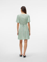 Vero Moda Alba Short Dress - Silt Green/Ulrikke