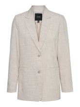Vero Moda Cassidy Loose Blazer - Vapor Blue/Melange