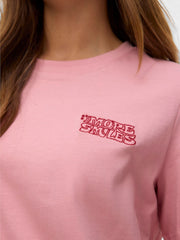 Vero Moda Paulina Organic Top - Rose Elegance/More Smile