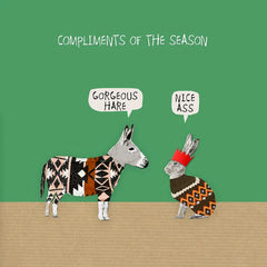 Sally Scaffardi Compliments of the season Christmas Card
