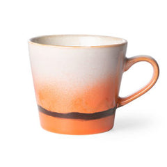 HKliving 70's Ceramics Cappuccino Mug - Mars