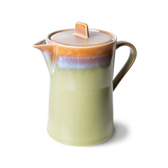 HKliving 70's Ceramics Tea Pot - Peat