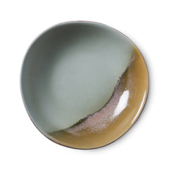 HKliving 70’s Ceramic Curry Bowls Upside Down - Set of 2