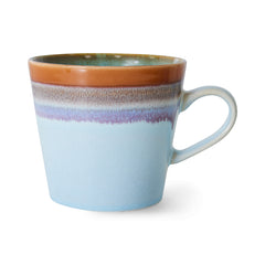HKliving 70's Ceramics Cappuccino Mug - Ash