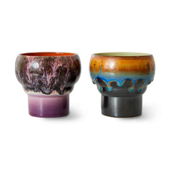 HKliving Lungo Mugs Merge - Set of 2