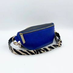 House Of Disaster Animal Print Zebra Bum Bag