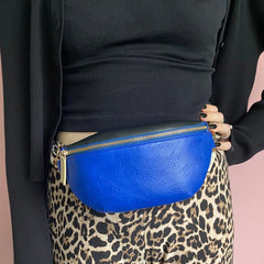 House Of Disaster Animal Print Zebra Bum Bag