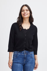 Fransa Clia Cardigan - Black