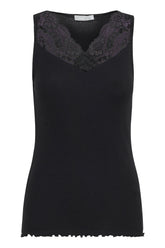 Fransa Hizamond Top Black