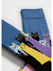 Be Socks- Casual Cat Organic Socks