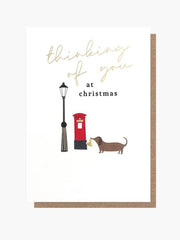 Caroline Gardner - Thinking of you at Christmas (Sausage Dog)