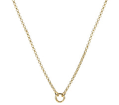Moments Rolo Charm Necklace