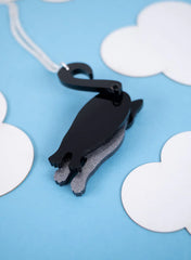 Tatty Devine - Curious Cat Pendant Necklace