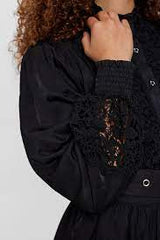 Numph Nudarla Dress - Caviar