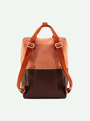 Sticky Lemon - Backpack Large / Meadows Colourblocking / Moonrise Pink & Stormy Purple