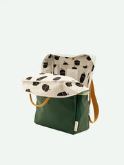 Sticky Lemon - Backpack Large / Meadows Colourblocking / Island Blue & Green Meadow