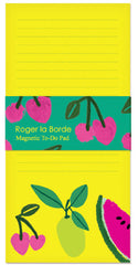 Roger La Borde Magnetic Cute Fruit To-Do Pad
