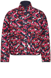 Fransa Claudine Jacket - Boho Very Berry