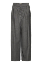 Fransa Hanna Trousers - Charcoal Melange
