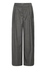 Fransa Hanna Trousers - Charcoal Melange