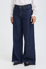 Fransa Celina Hanna Jeans - Dark Blue Denim