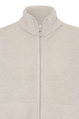 Fransa Tenya Cardigan - Pumice Stone