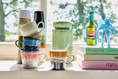HKLIVING 70s Ceramics Americano Mug - Asteroids