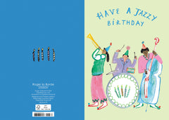 Roger La Borde Jazzy Birthday Card