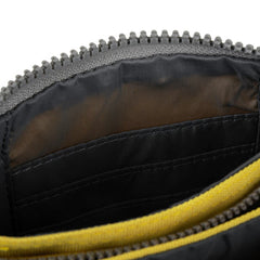 Roka Carnaby Small Recycled Polyester Wallet - Custard