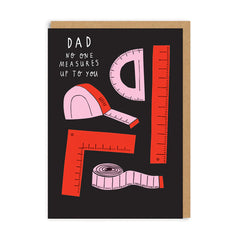 Ohh Deer Dad Measures Up To You Card
